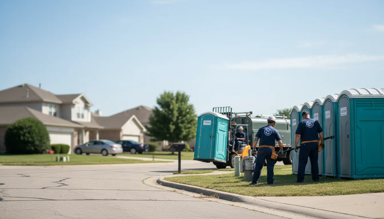 Porta Potty Rental in Bagwell, TX near me
